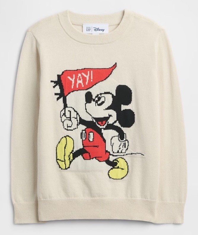 NWT baby Gap Disney Boys Mickey Mouse Intarsia Sweater u pick size