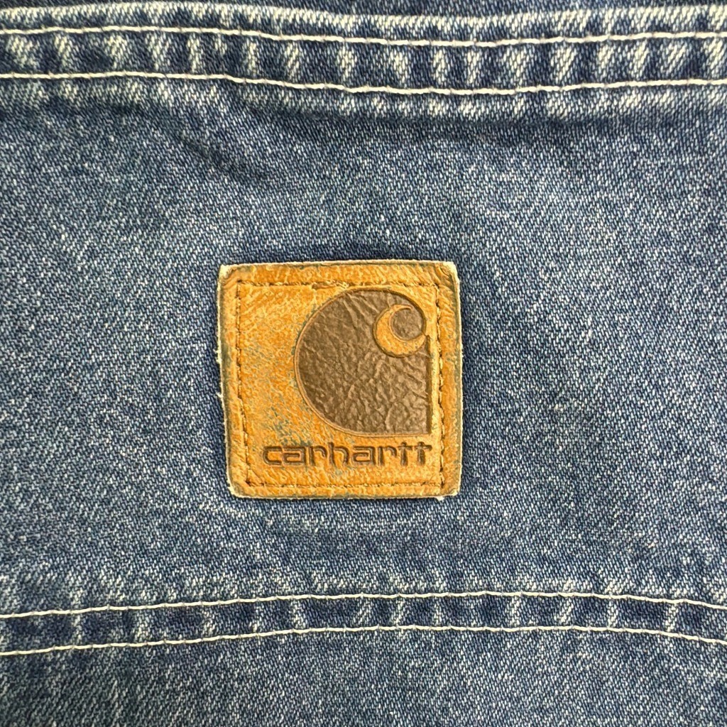 Carhartt 90s USA Made Denim Painter Pants Blue W36xL30