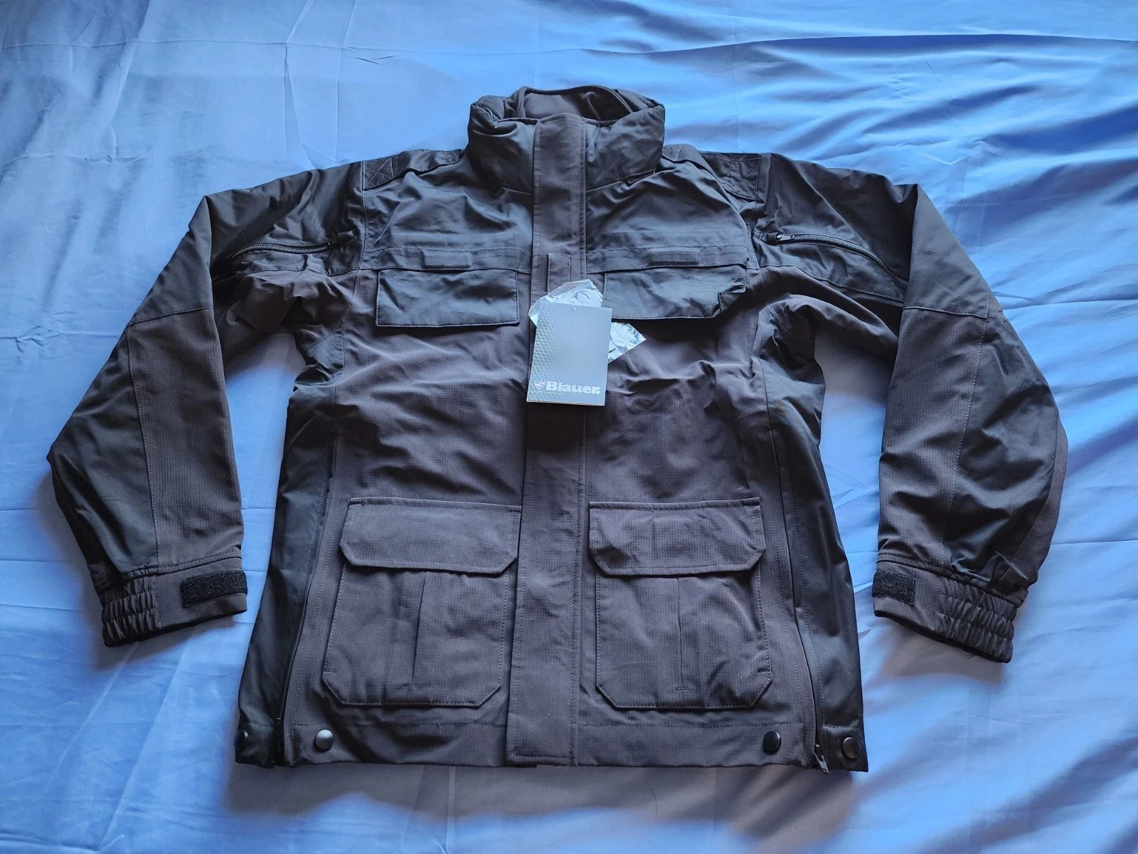 BLAUER 9820 TACSHELL POLICE JACKET 2-IN-1 DARK NAVY MEDIUM REGULAR WATERPROOF