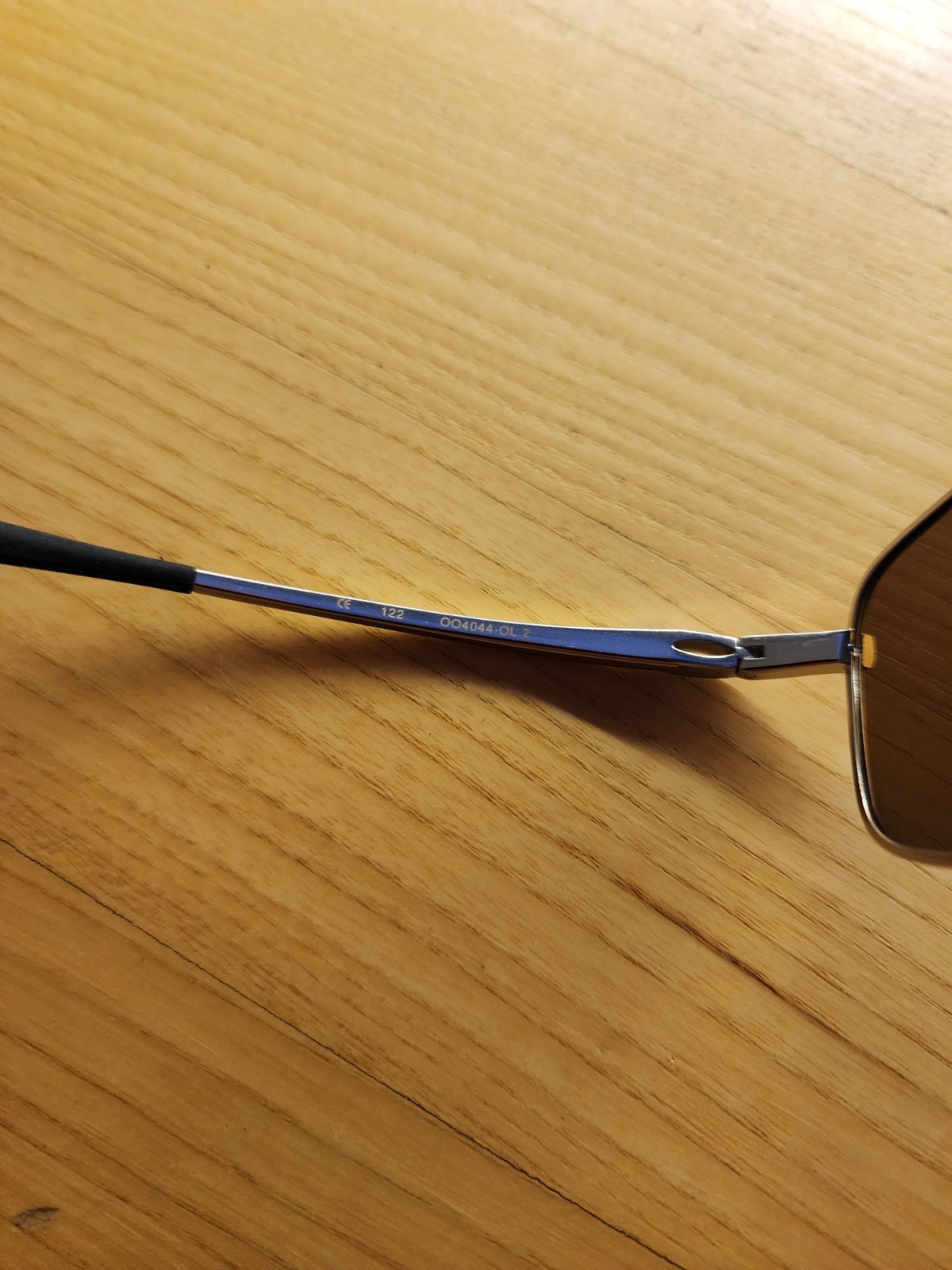 Oakley Crosshair 2.0 Alloy Metal Frame Blue Prizm Polarized Lens Full Pack New