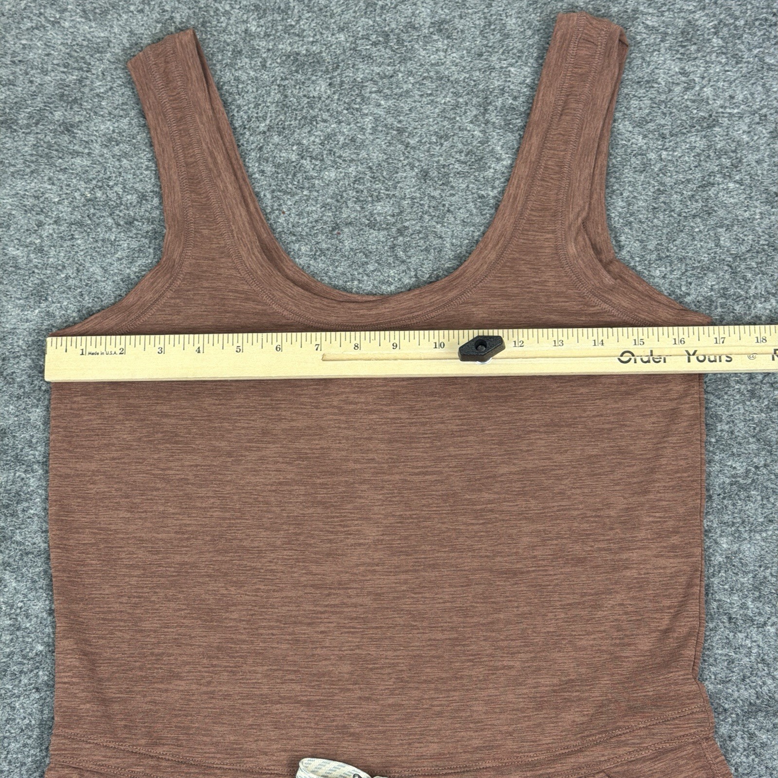 Vuori Lux Harem Jumpsuit Womens XS Rust Drawstring Waist Sleeveless Style VW458