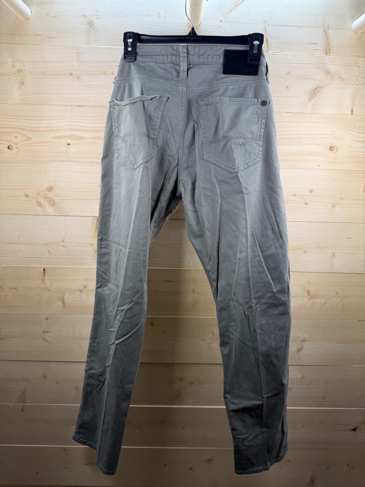 Mavi Zach Straight Leg Gray Stretch Jeans Men’s 30×32
