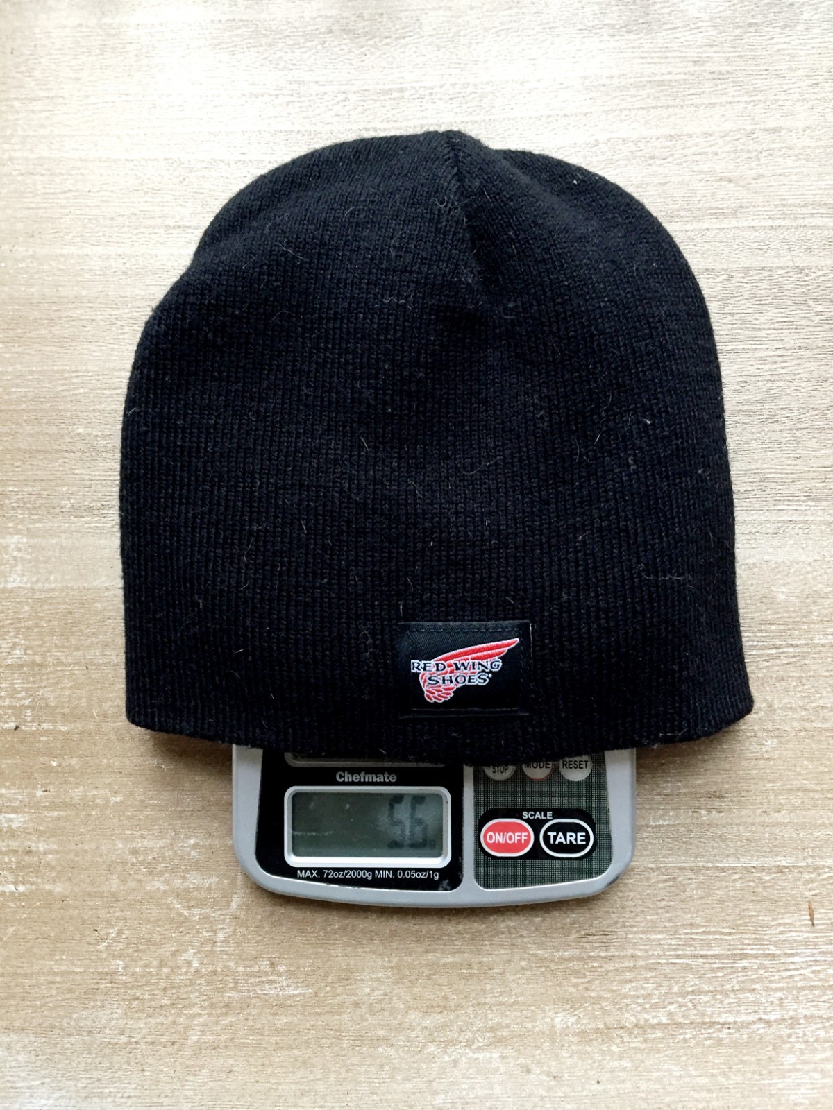 8.5in Beanie UltraSpun Heavy Weight Polyester Knit Hat Skull Cap Black USA MADE
