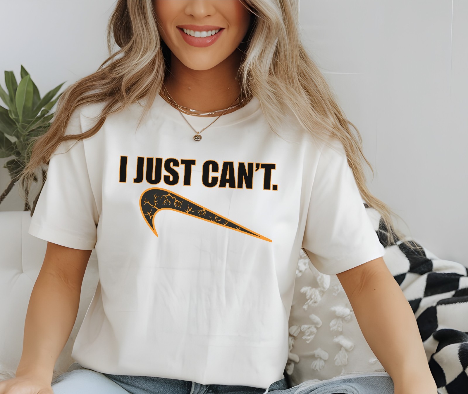 I Just Cant Parody Funny Unisex Heavy Cotton Gildan Tee, Select Your Design