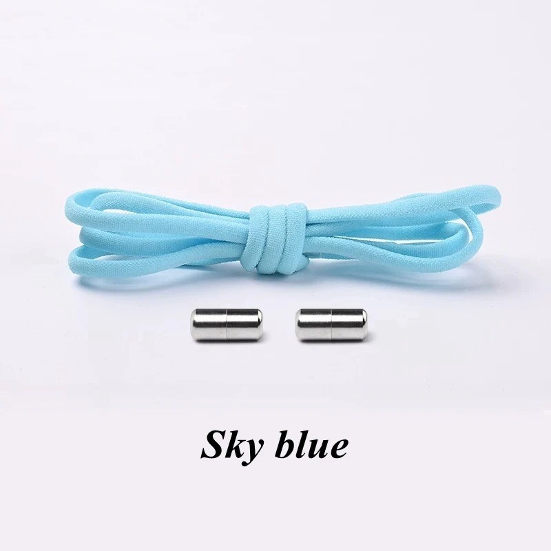 No Tie Elastic Lock Shoe Laces ShoeLaces Strings for Kids Adults Sneakers