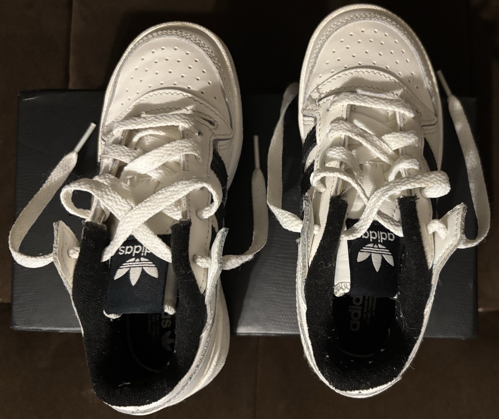 Adidas Forum Low Classics “Core White/Core Black/Core White” 11.5K