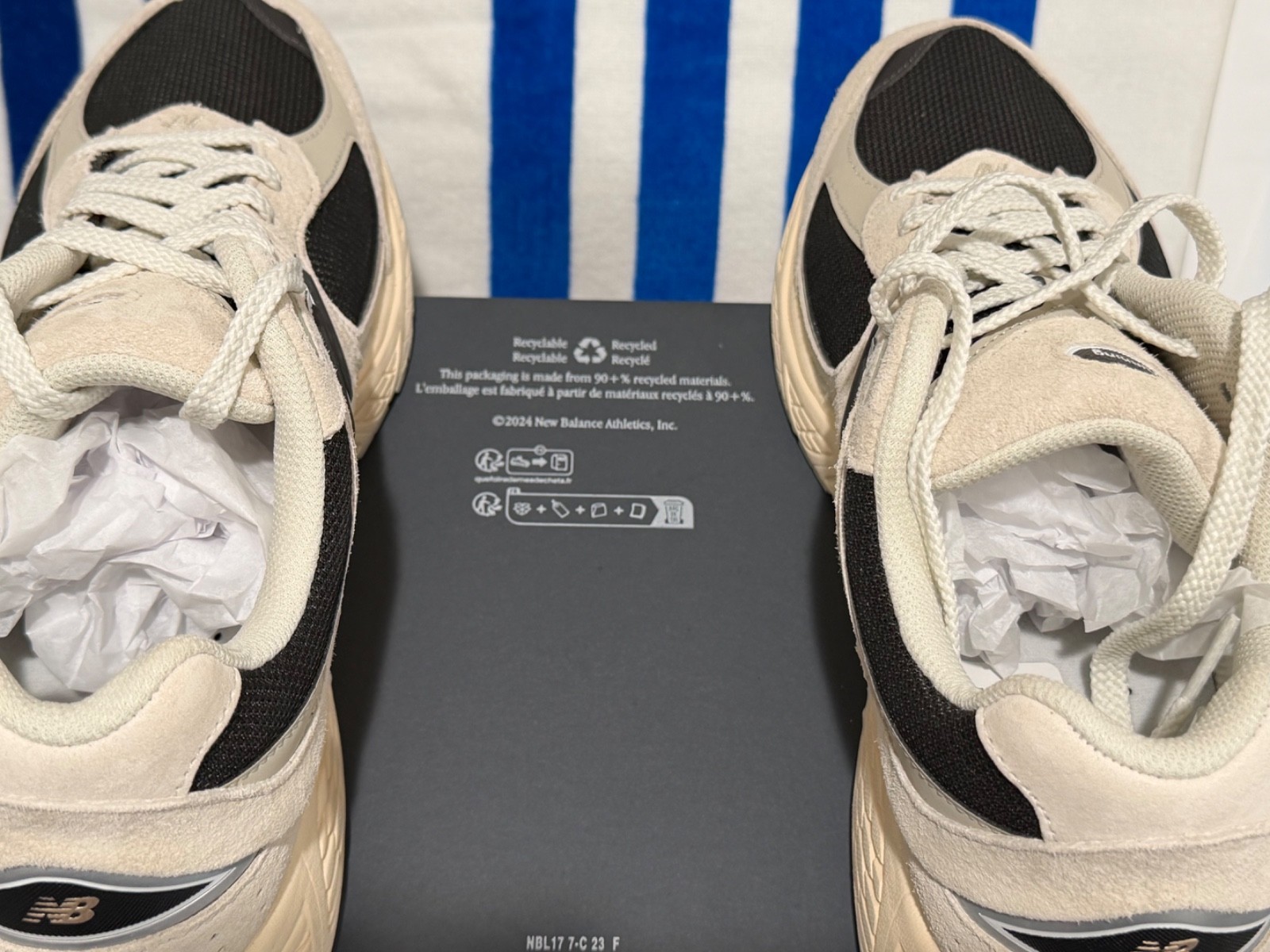 New Balance 2002R (Size 10 Men) Arid Stone/Black Coffee (RARE COLOR)!!!