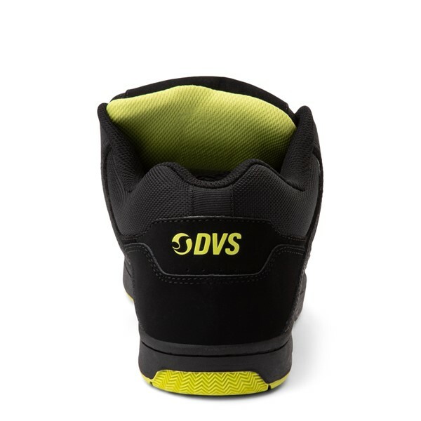 Mens DVS Enduro 125 Skateboarding Shoes NIB Black Lime Nubuck