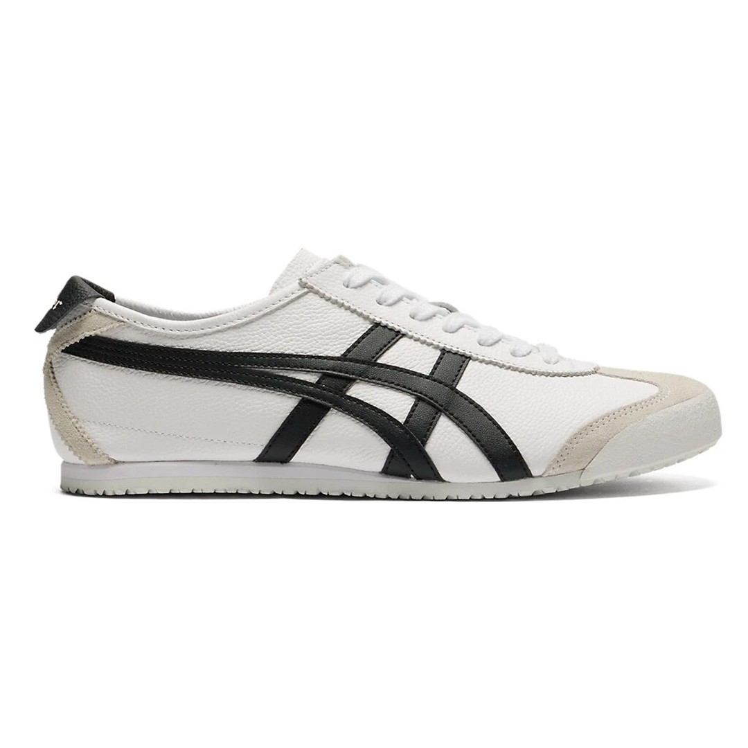 New Authentic Onitsuka Tiger MEXICO 66 WHITE BLACK 1183A201-126