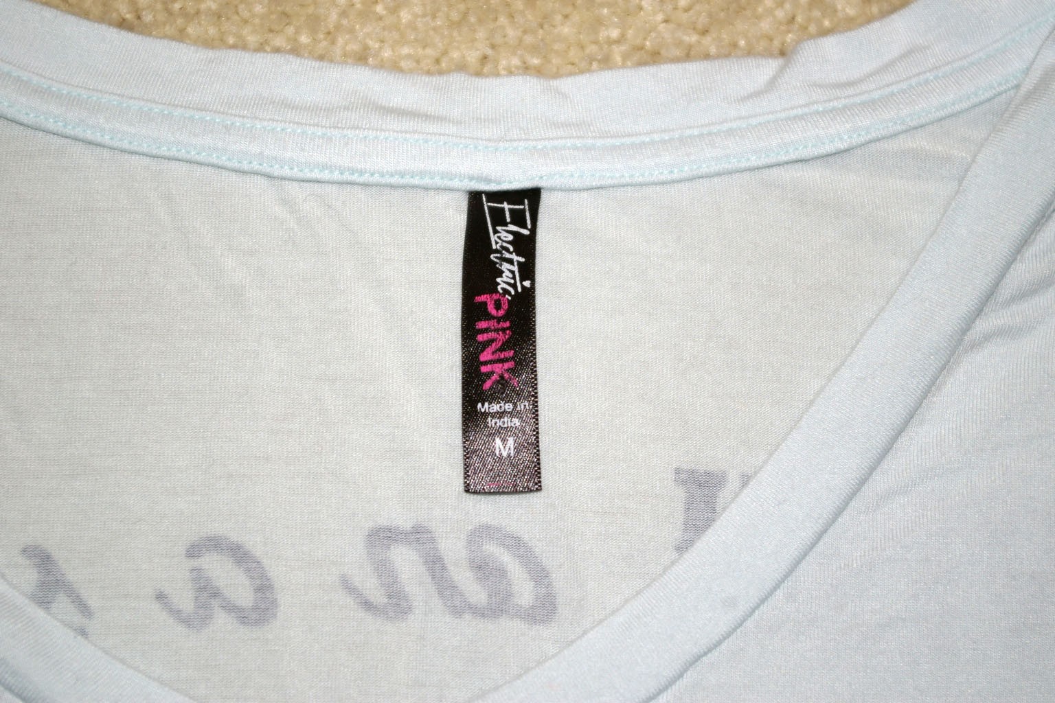 Electric Pink Positive Graphics T-Shirts Juniors M Be Free/Dare to Dream 2-Pc