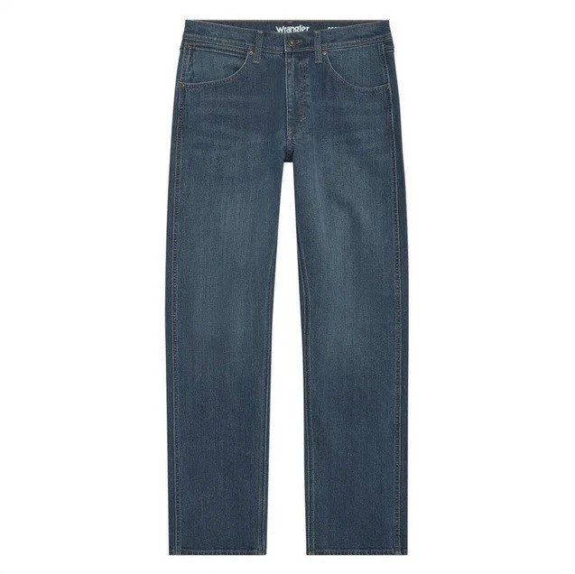 Wrangler Men’s Regular Fit Regular at Seat & Thigh Pants, Blue, Size 40X30