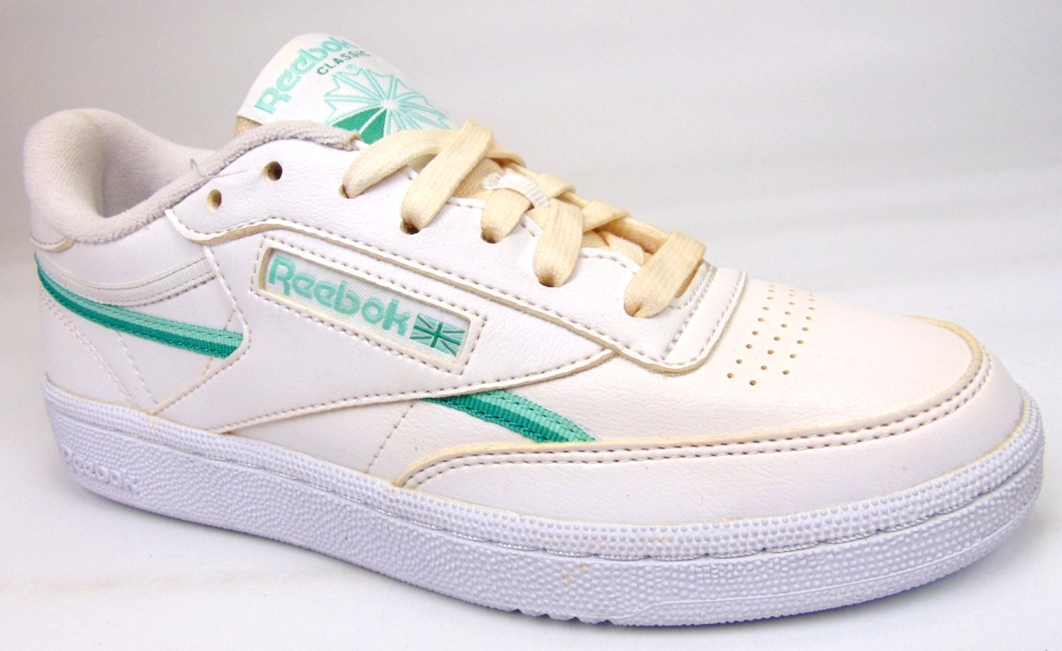 NEW! Reebok Club C 85 VEGAN Casual Classic Sneakers Womens Shoes Size 7.0 White