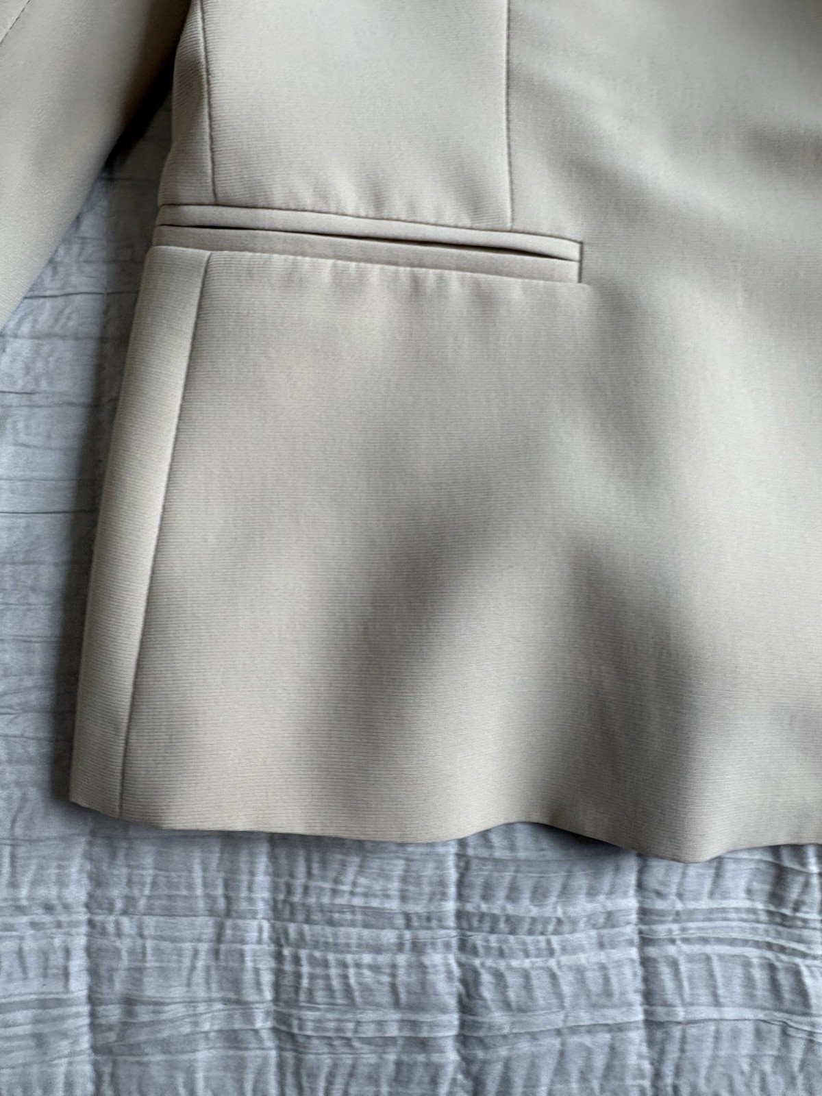 Max Mara One Button Jacket Crème Vintage