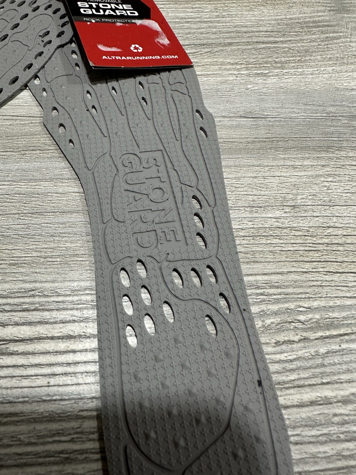 Altra Removable Stone Guard Insoles Women’s 8.5 Men’s 10.5 New