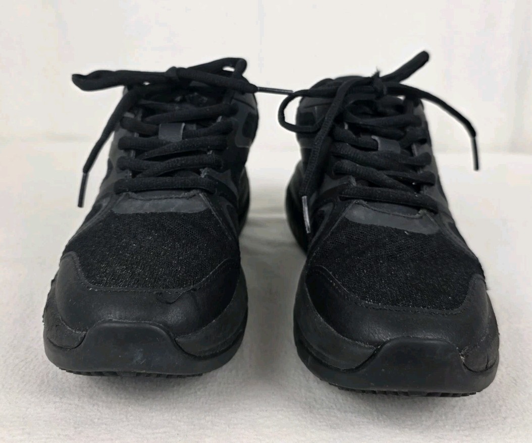 Shoes for Crews Slip & Oil Resistant Women’s Size 7.5 M Black Energy Lace Up