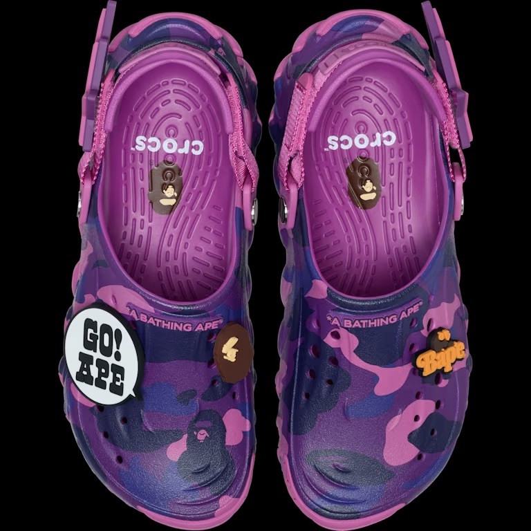 Bape echo Crocs Size 10M (Check description)