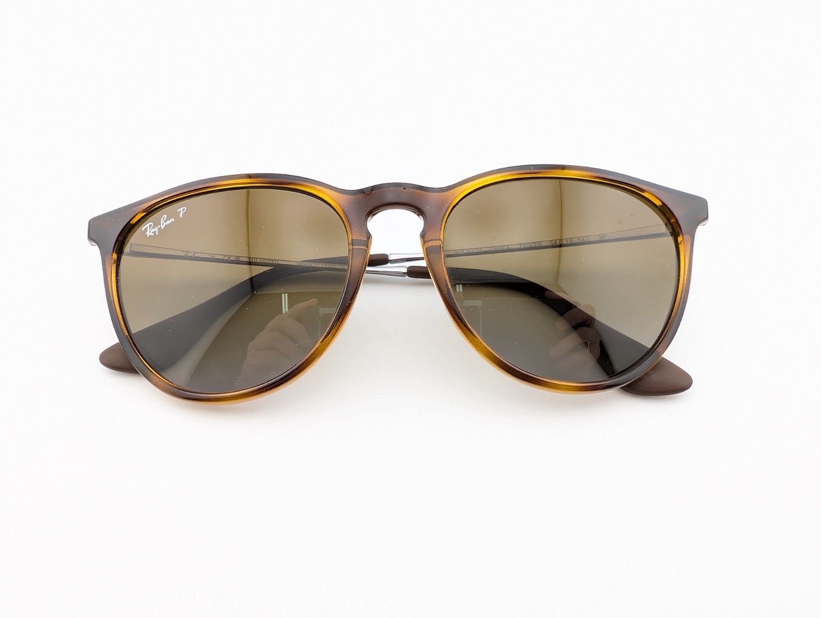 Ray-Ban Sunglasses, Polarized Lenses, Erika RB 4171 710/T5, 54-18-145, Thailand