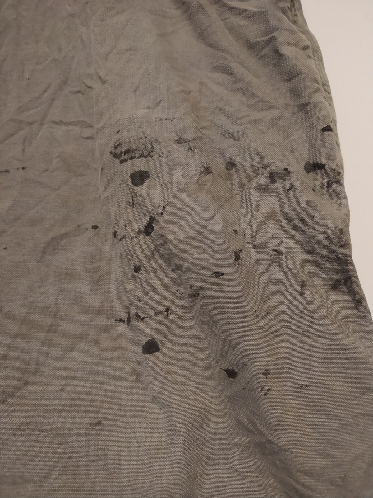 Carhartt Shorts Mens W40 Grey Cargo Utility Carpenter B147 FAT Paint Marks Work