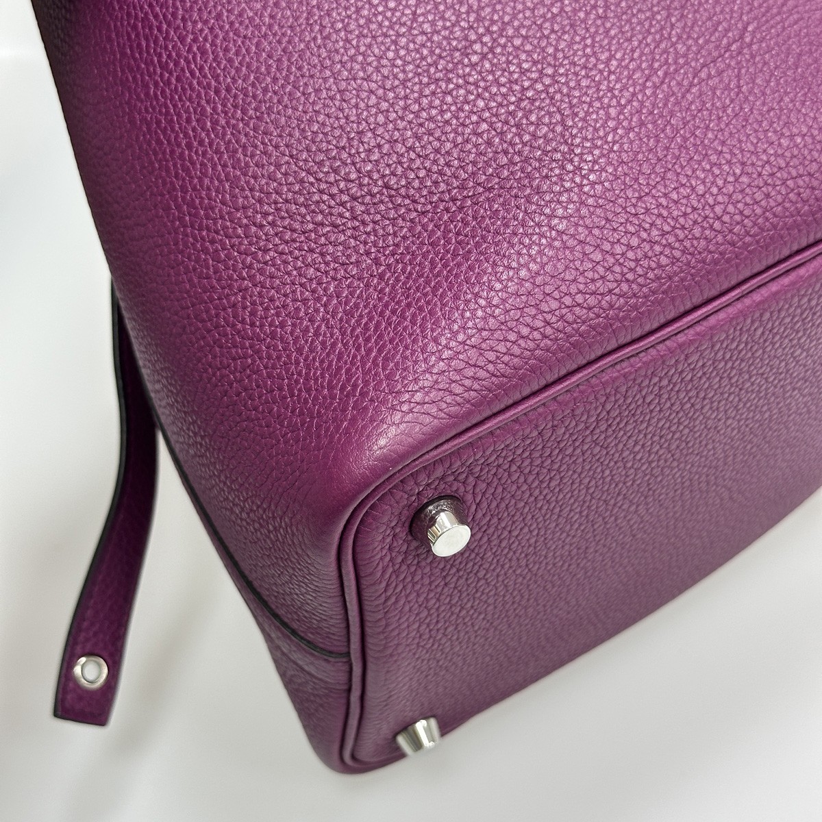 Hermes Picotin Lock 18 Anemone Purple Taurillon Clemence Palladium Hardware