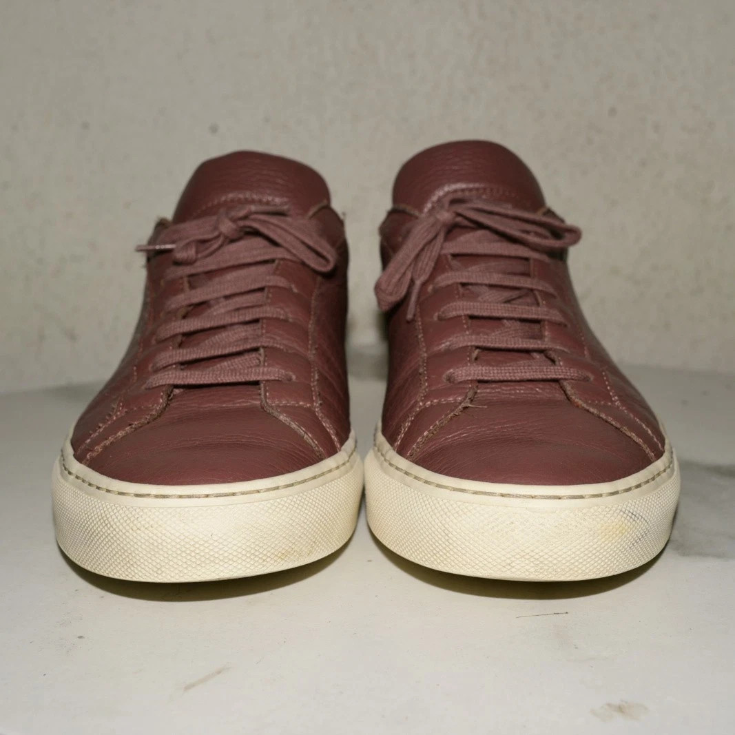 Common Projects Achilles Low Italy Leather Mauve Sneakers Men 42