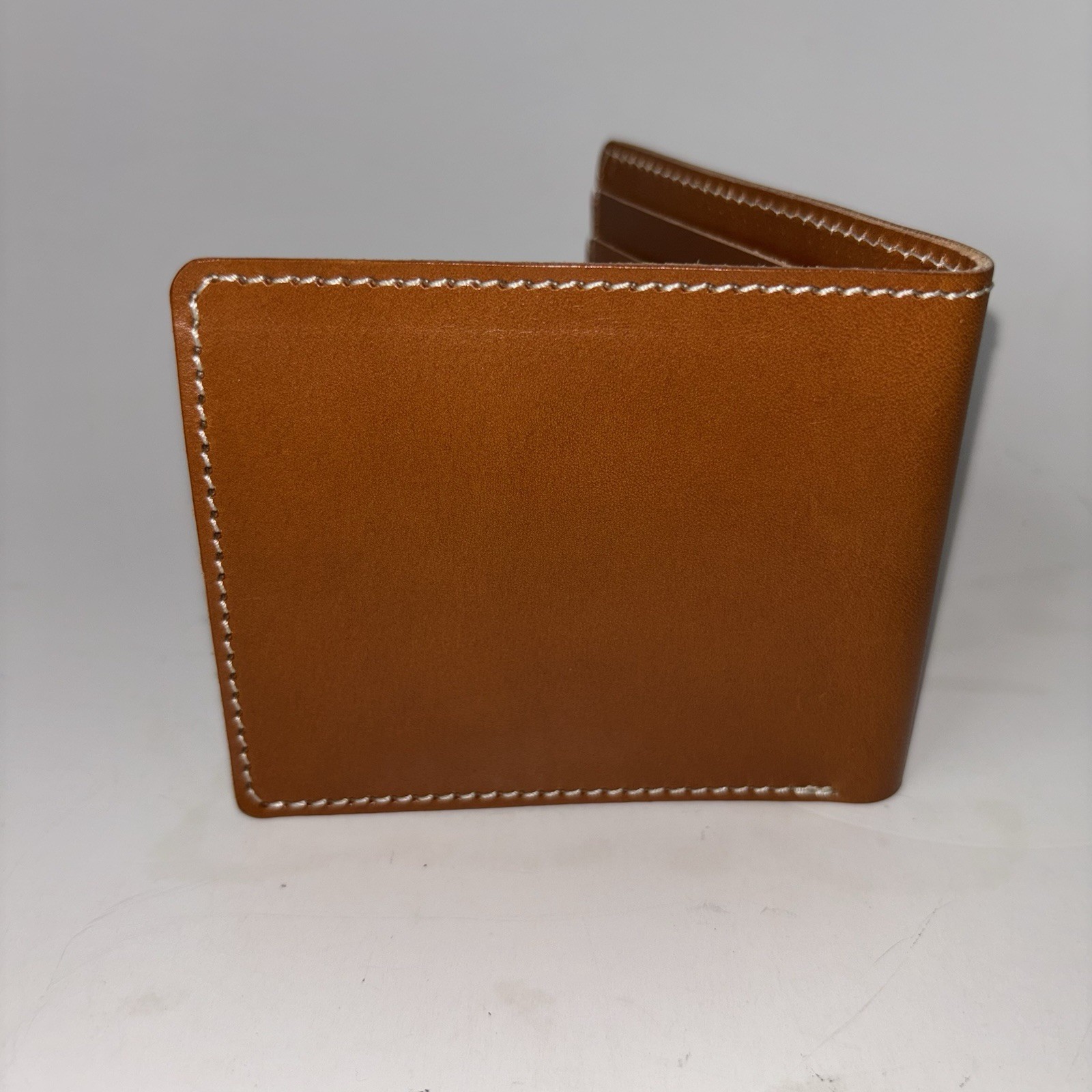 Fjällräven Ovik Brown Cognac Leather Wallet Bi-Fold