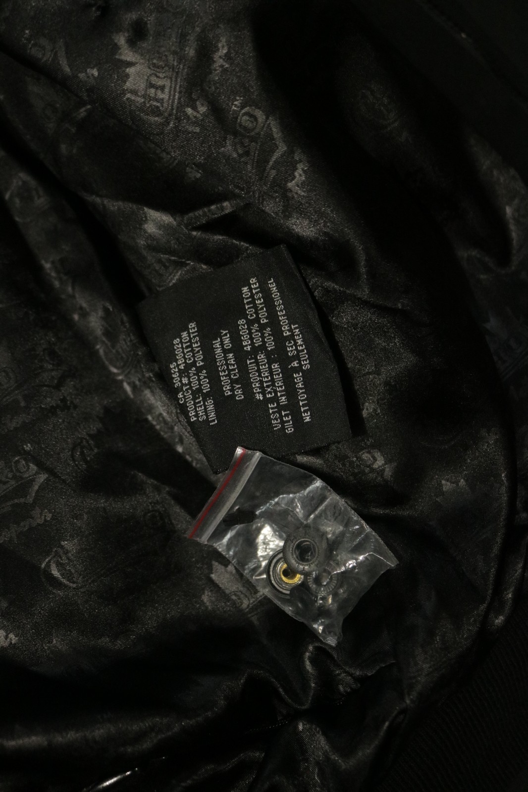 VTG 90s NASCAR Choko Motorsports Unleash The Light GE Automotive Jacket Sz XL
