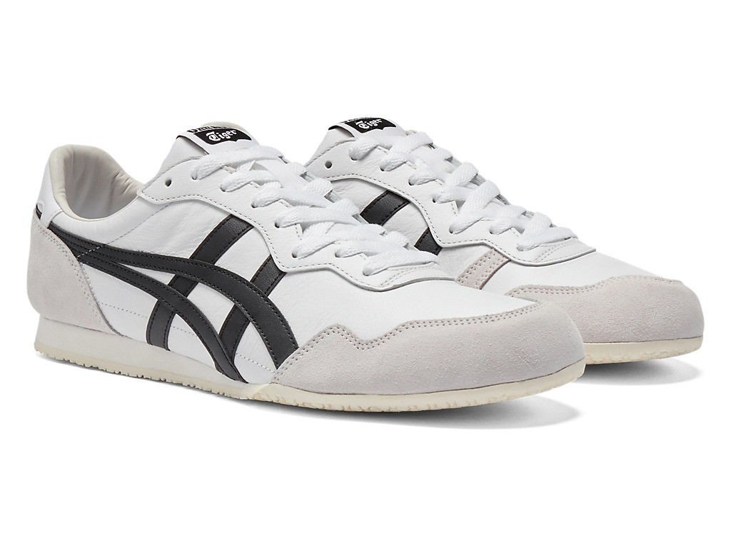 Onitsuka Tiger Serrano 1183C197-100 White Black Shoes Brand New With Box