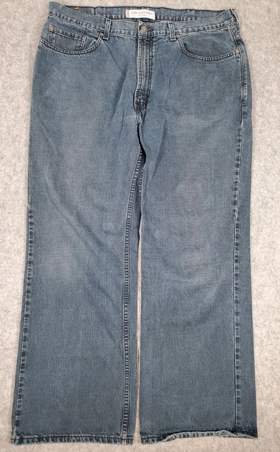 Levi’s 567 Low Loose Boot Mens Size 38×32* Baggy Y2K Skater Distressed