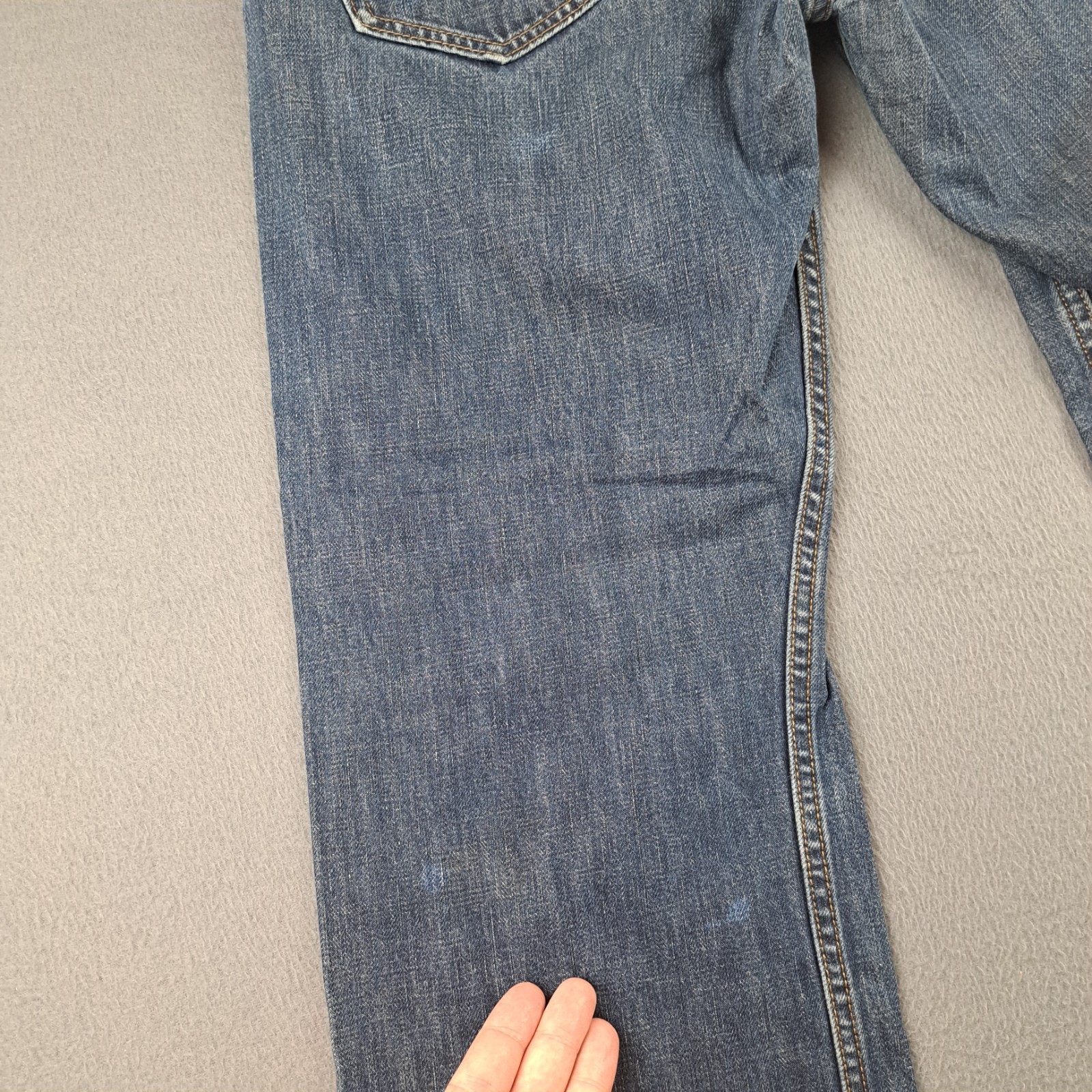 Levi’s 569 Loose Straight Denim Jeans Men’s 30×30 (Fits 30X28) Distressed