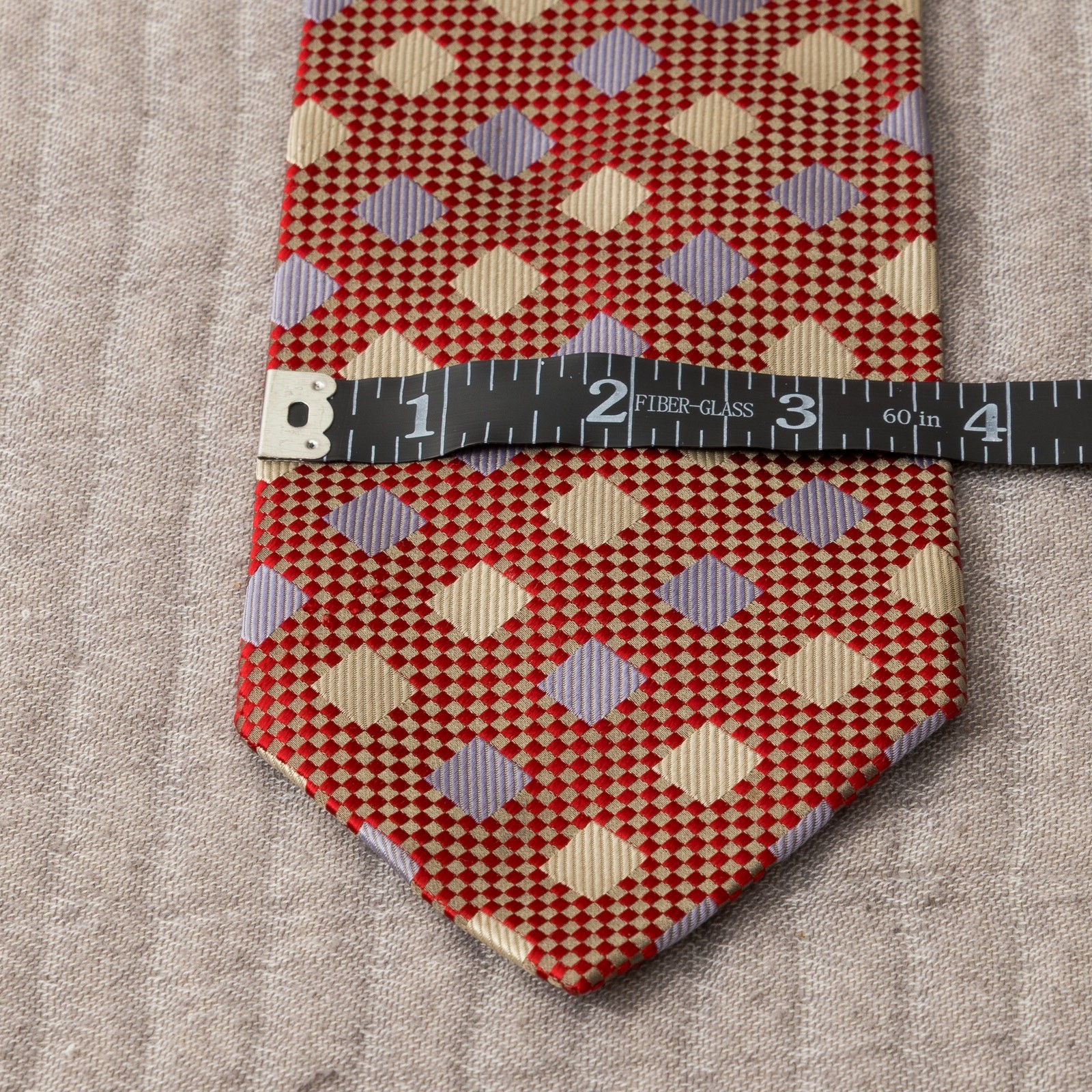 Uomo Venetto 100% silk tie 3.5 x 60