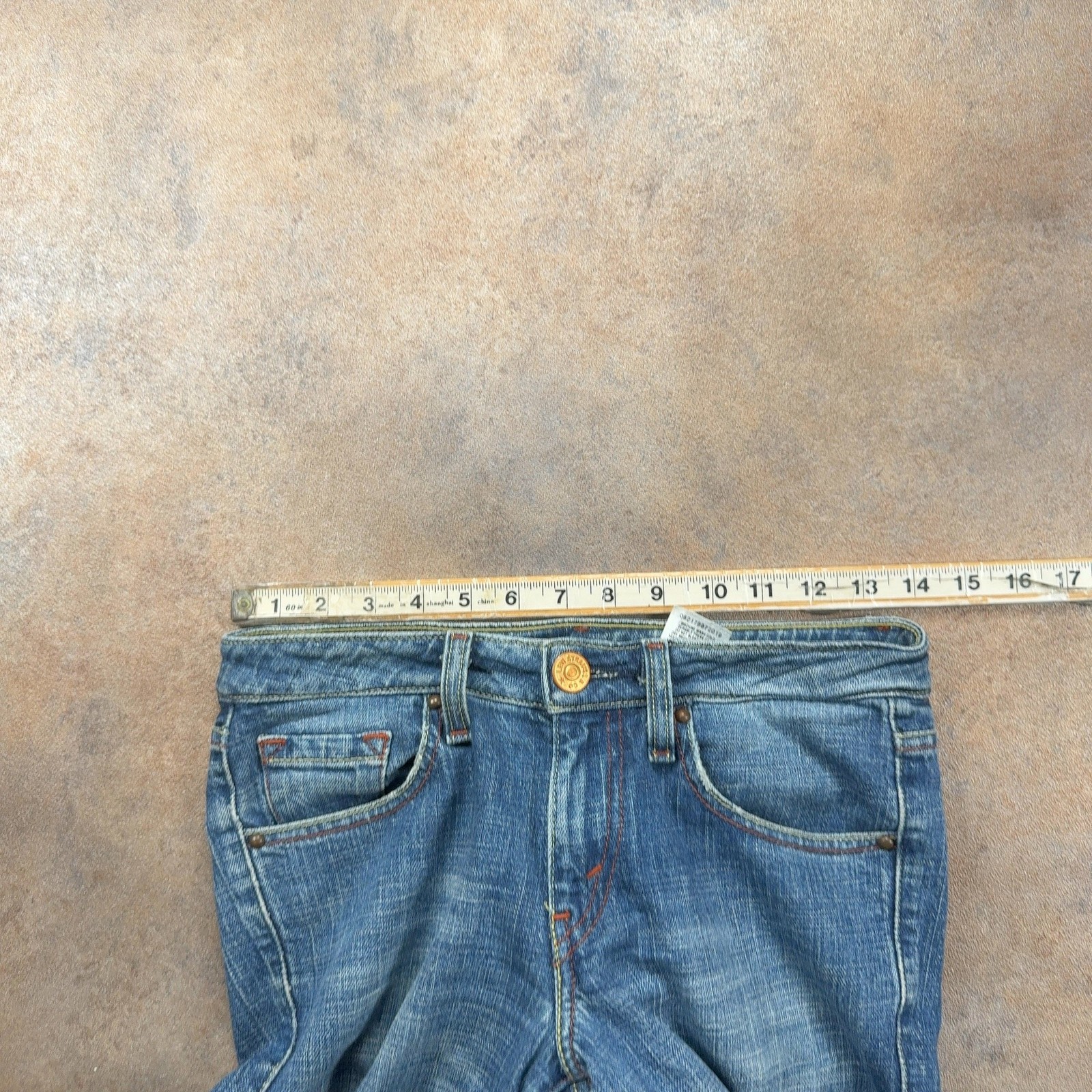 LEVI’S 508 Jeans Womens (28 Inch Waist) (31 Inch Leg) Slim Fit Blue Denim