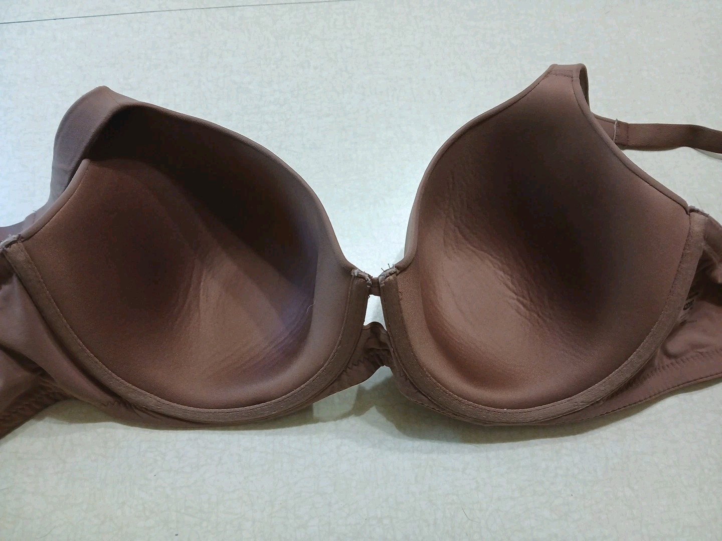 Ambrielle Bra 42DDD Super Soft Full Coverage Brown Lined Underwire