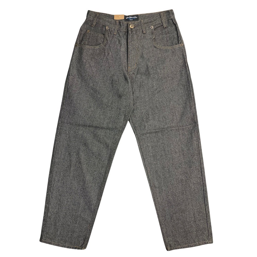 Kno Betta Men’s Loose Fit Raw Denim Baggy Jeans Tapered Leg Pants Size 30-44