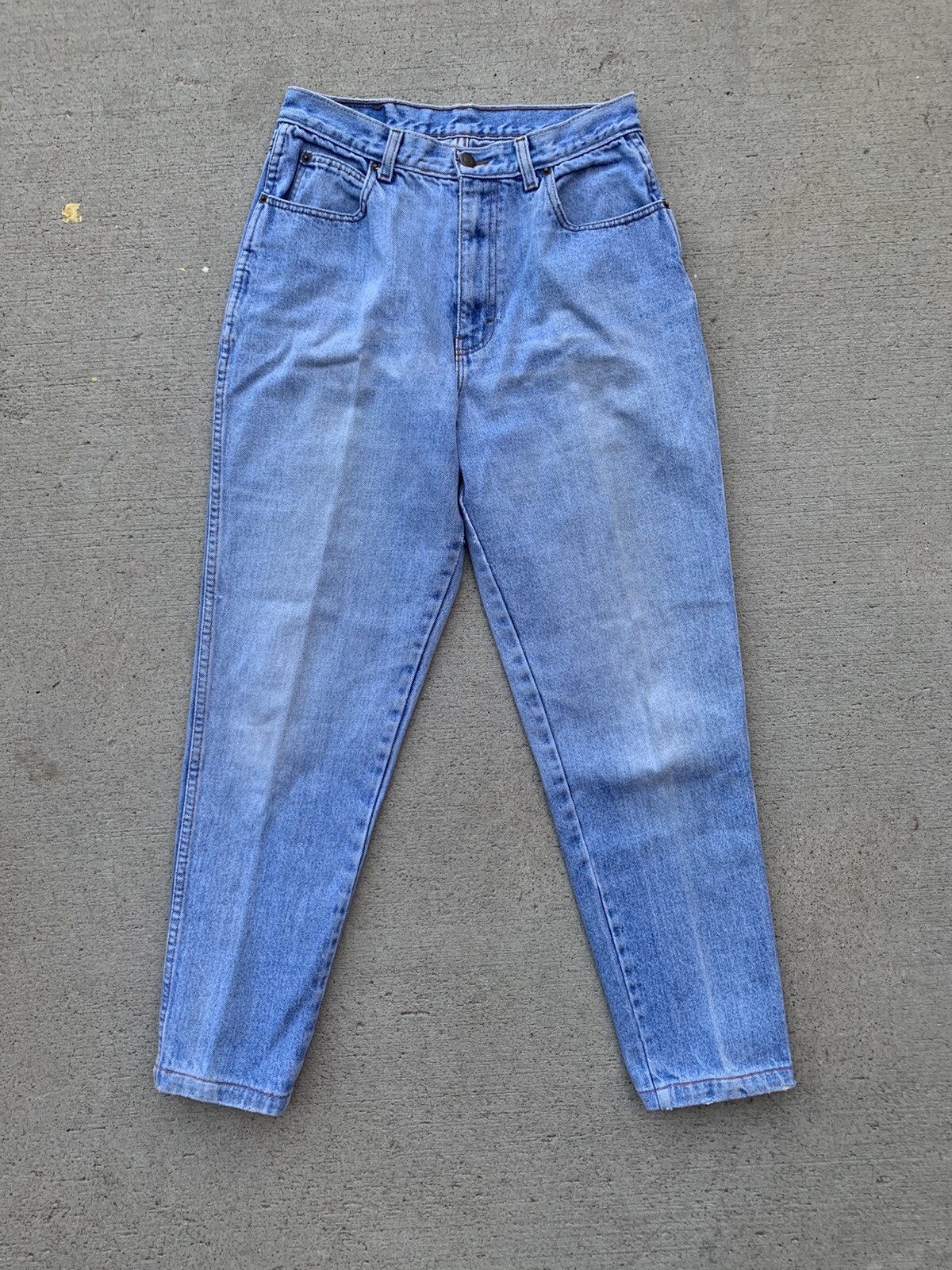 Vtg Jordache Basics Women’s Blue Jeans Size 13/14 Denim Pants High Waisted 30×29