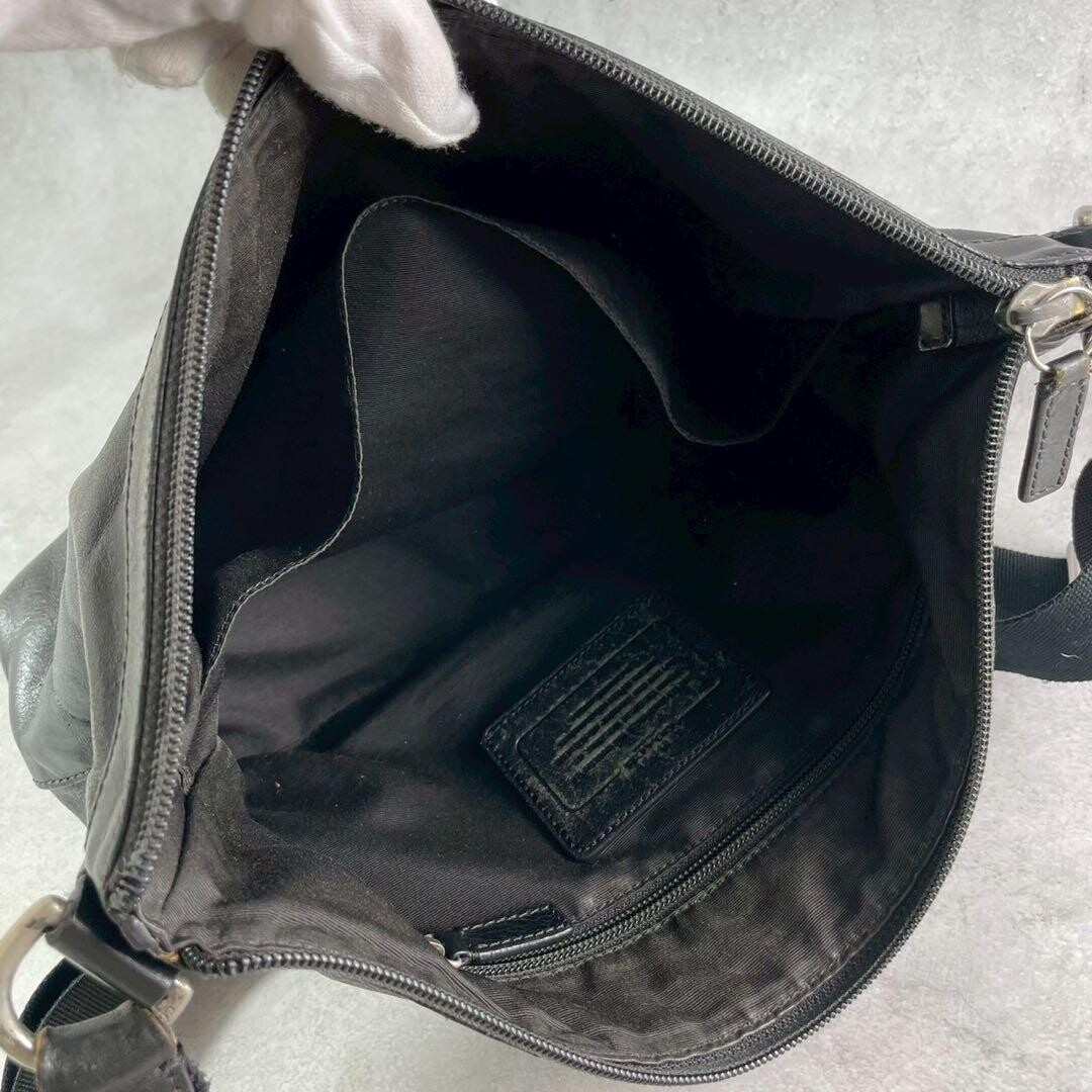 COACH Shoulder Bag Camden Transit Black Authentic From Japan