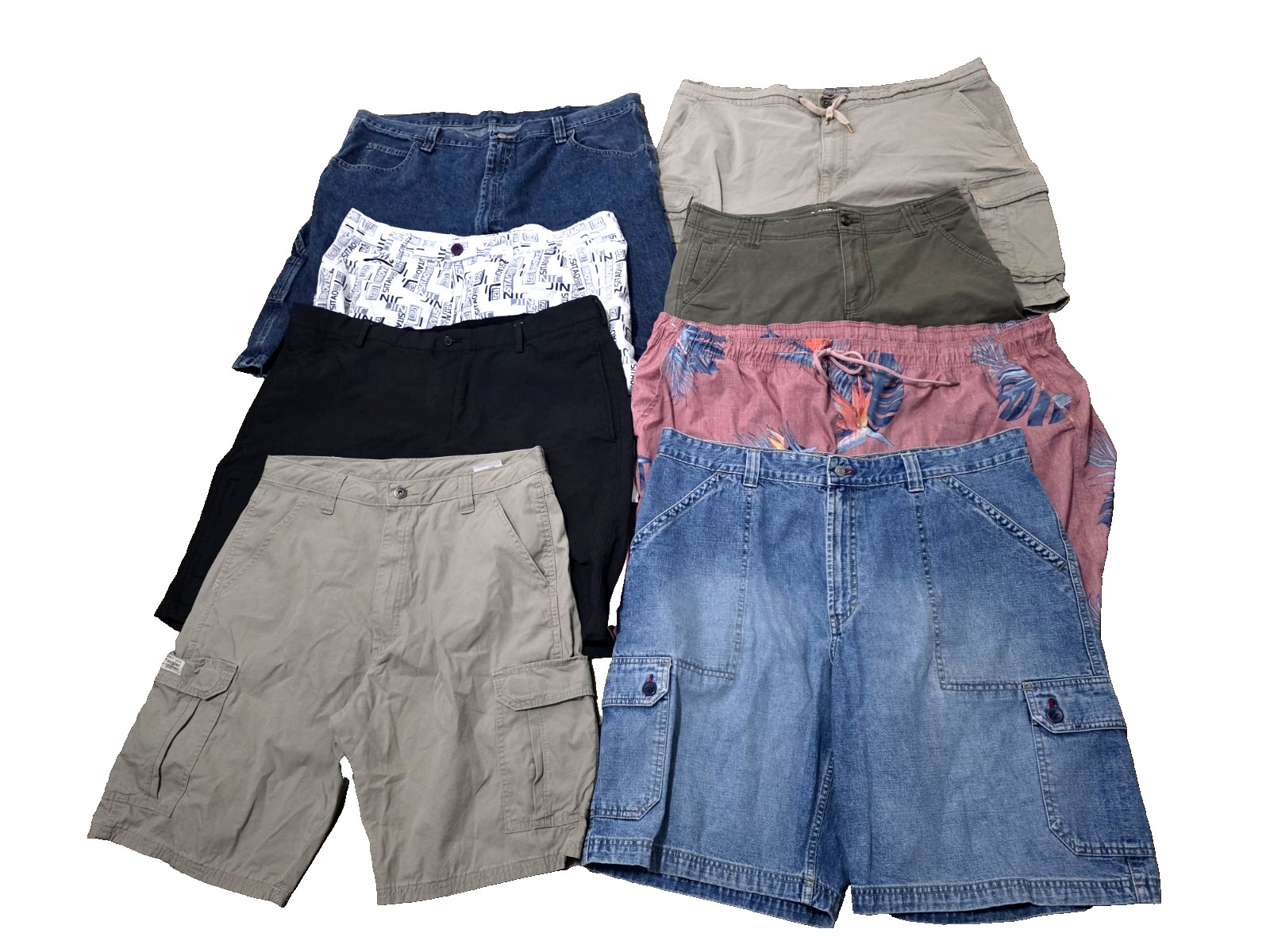 Wholesale Lot Of 15 Pcs Random Mix Men’s Shorts Reseller Consignment Size XS-4X