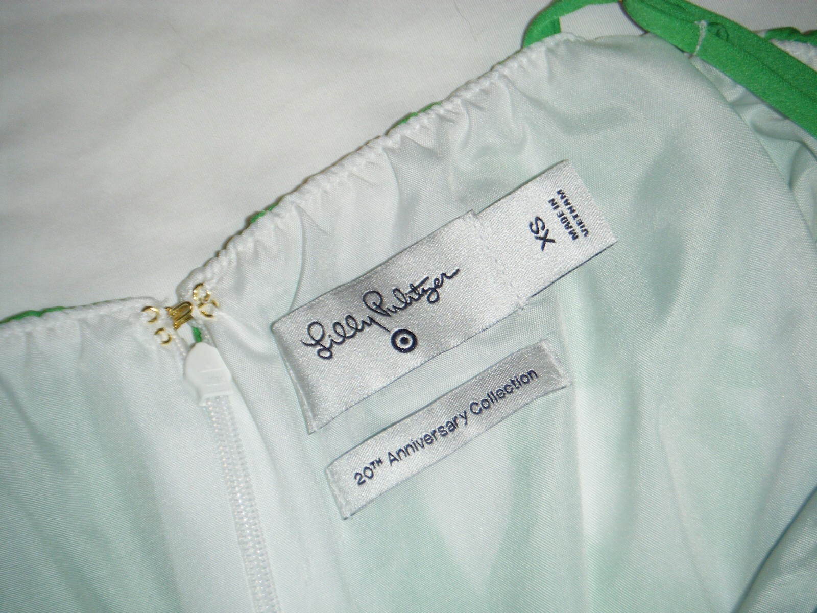 Lilly Pulitzer For Target Green/White Jumpsuit Romper Womens Size XS