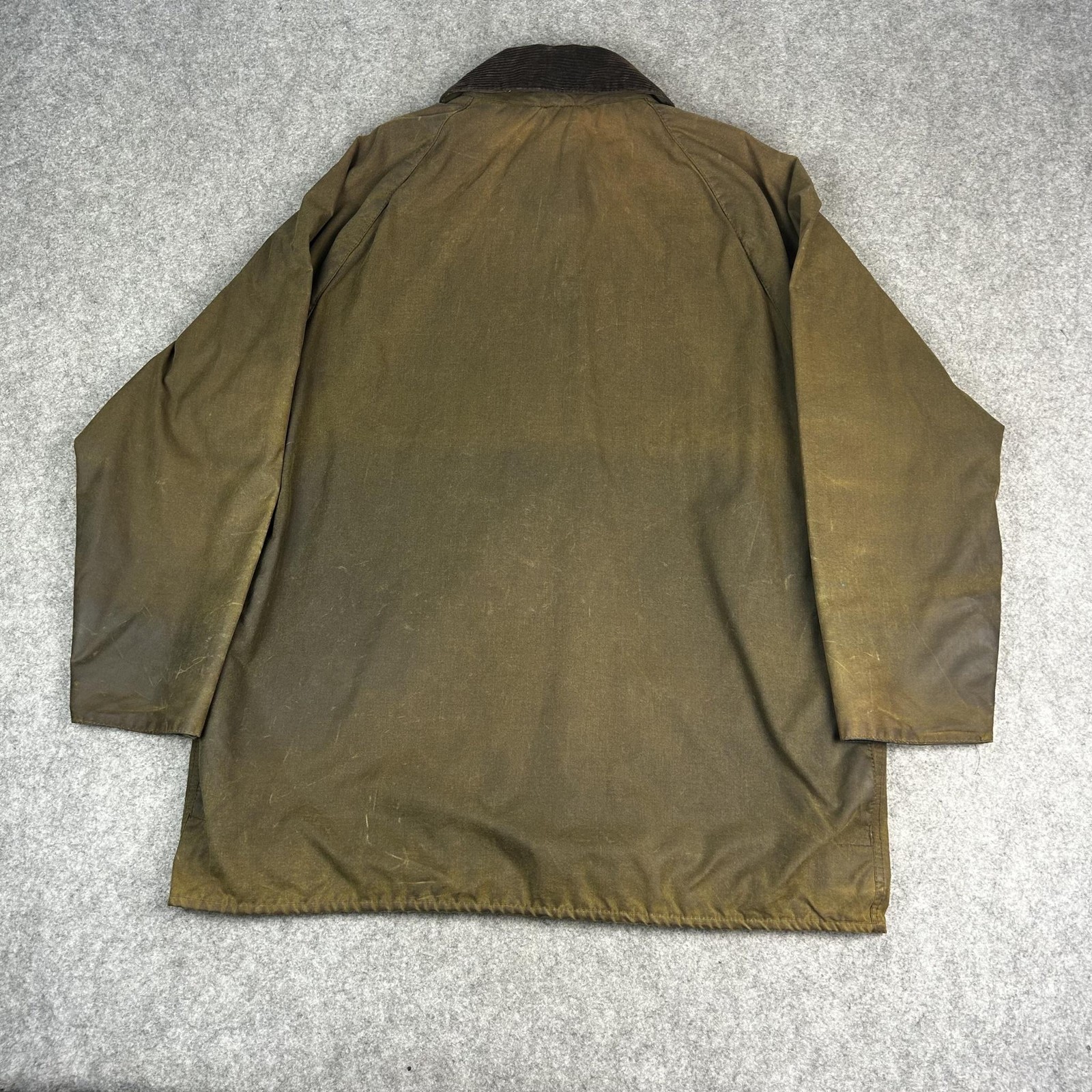 Barbour Jacket Mens C42 107CM Green A830 Classic Beaufort Wax Coat England Made