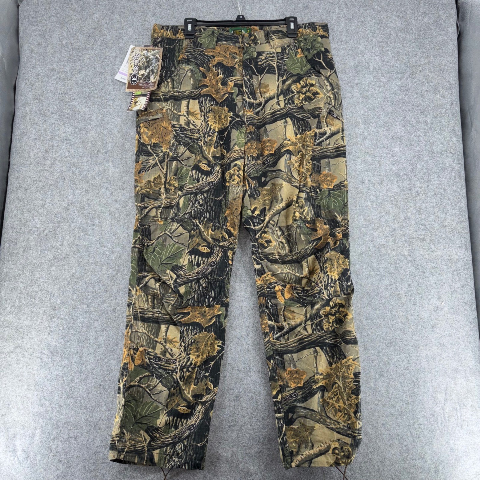 Cabelas Seclusion 3D Camo Ripstop Cargo Pants Mens 38 Reg New NWT 932796