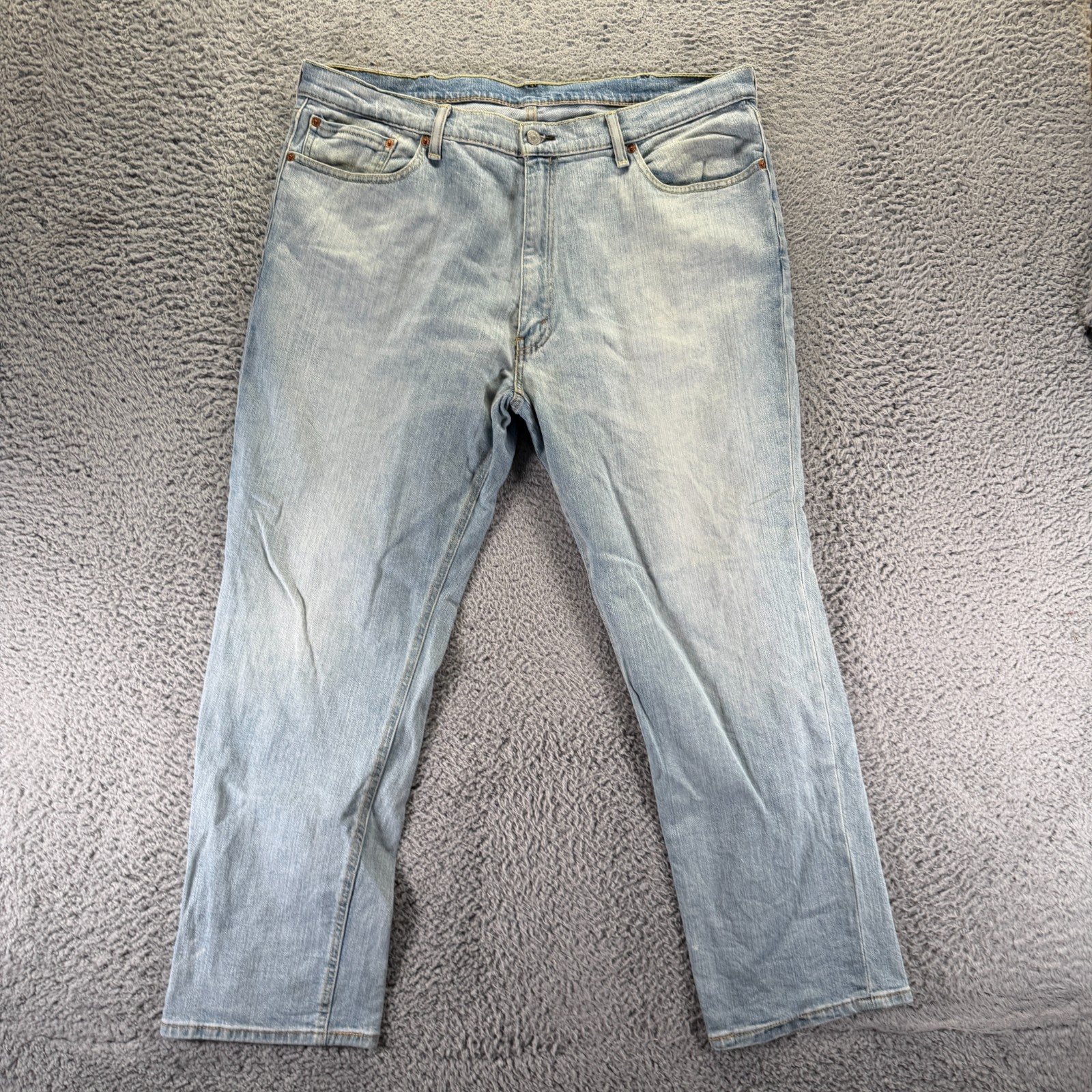 Levi’s 541 Jeans Men’s 40×29 Blue Cotton Denim Tapered Athletic Faded Stretch