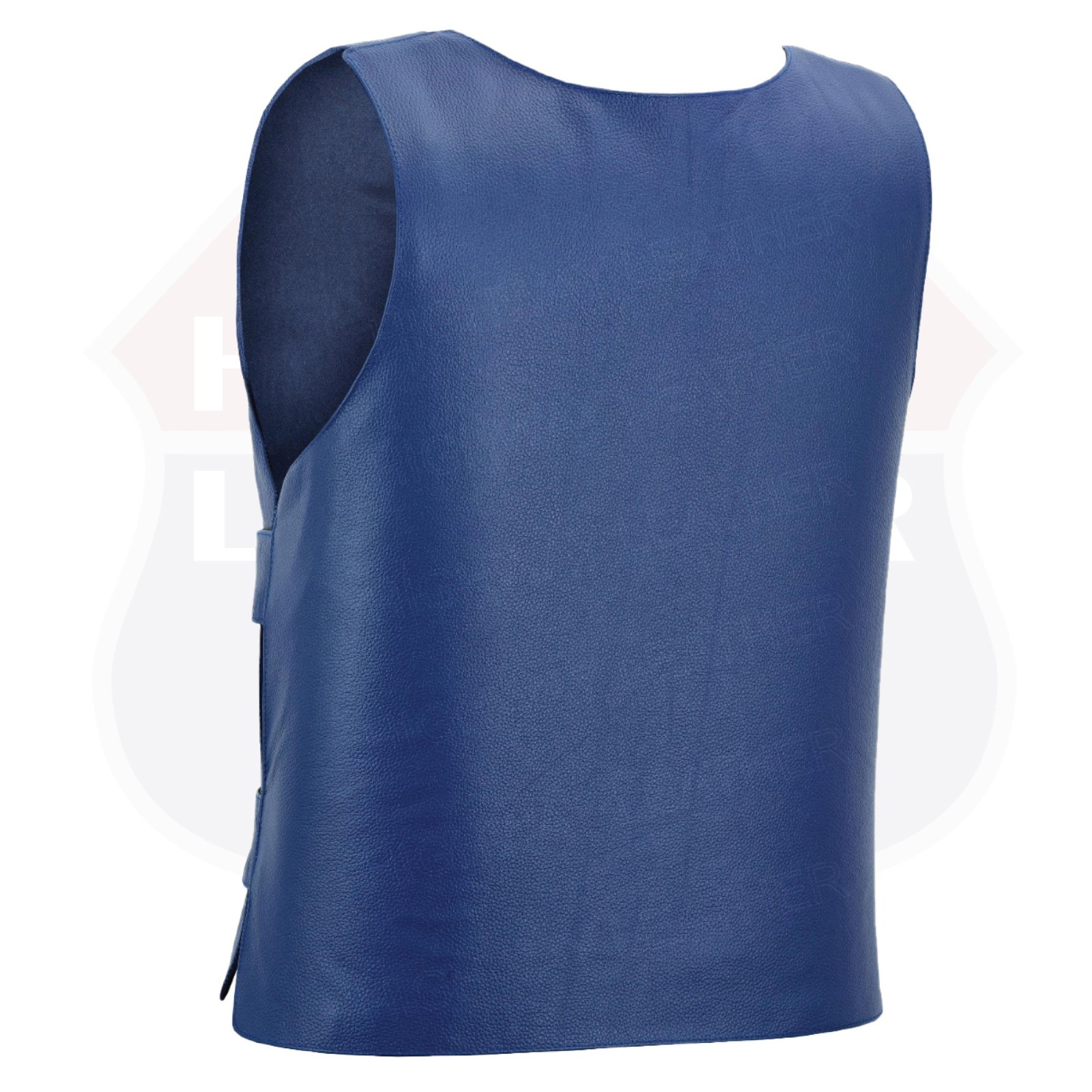 HL11643 Men Bullet Proof style Leather Motorcycle Vest-bikers Club Tactical Vest