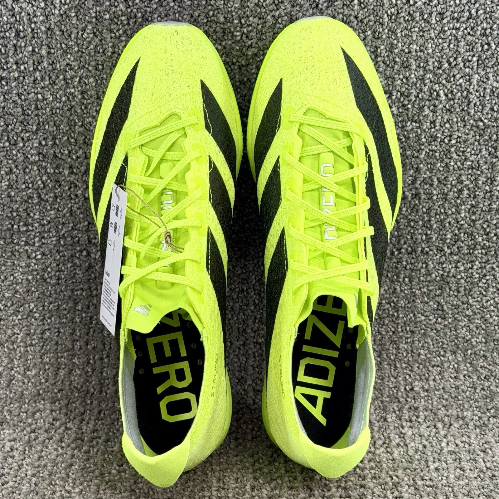 Adidas Adizero Prime SP 3 Strung Lucid Lemon Track Cleats IH5800 Men’s Size 7