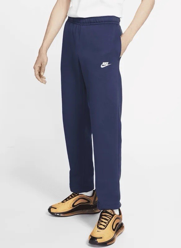 Nike Sportswear Club Fleece Pants Size L Joggers Midnight Navy BV2707 410 – NEW