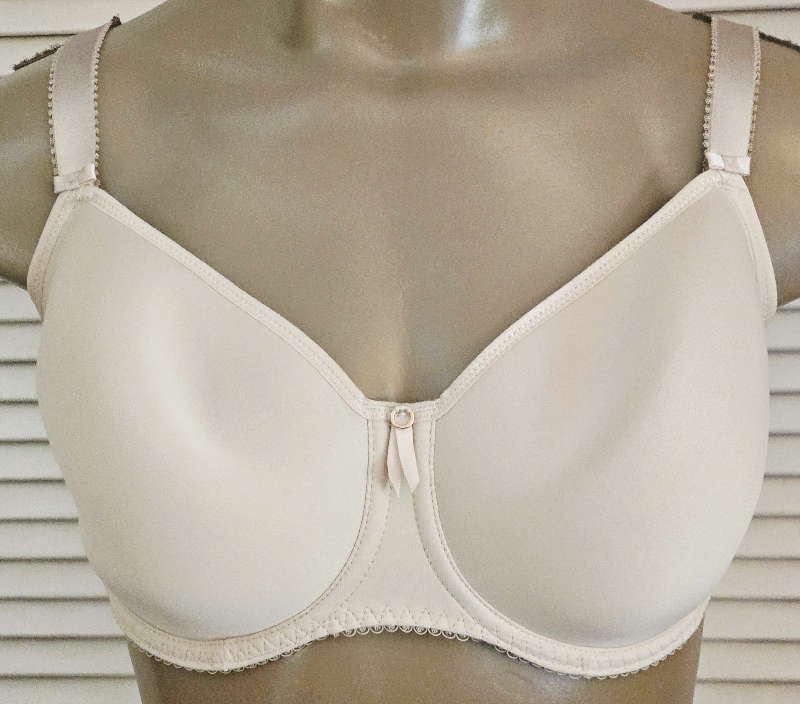NWOT FANTASIE FL10131 Spacer Molded Cups Underwire Bra 34G Nude Beige