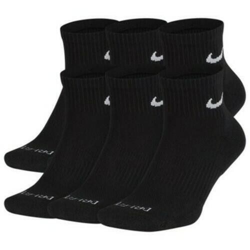 Nike Men’s Socks Athletic Everyday Plus Training Cushioned Dri-Fit Ankle Socks