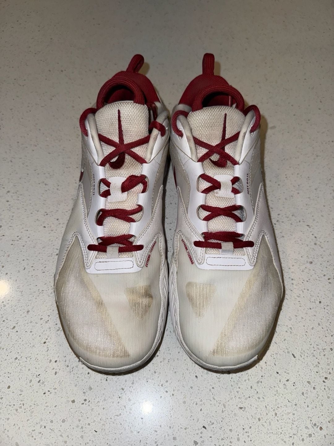 Nike Air Zoom Hyperace 3 White Team Crimson Volleyball Shoes