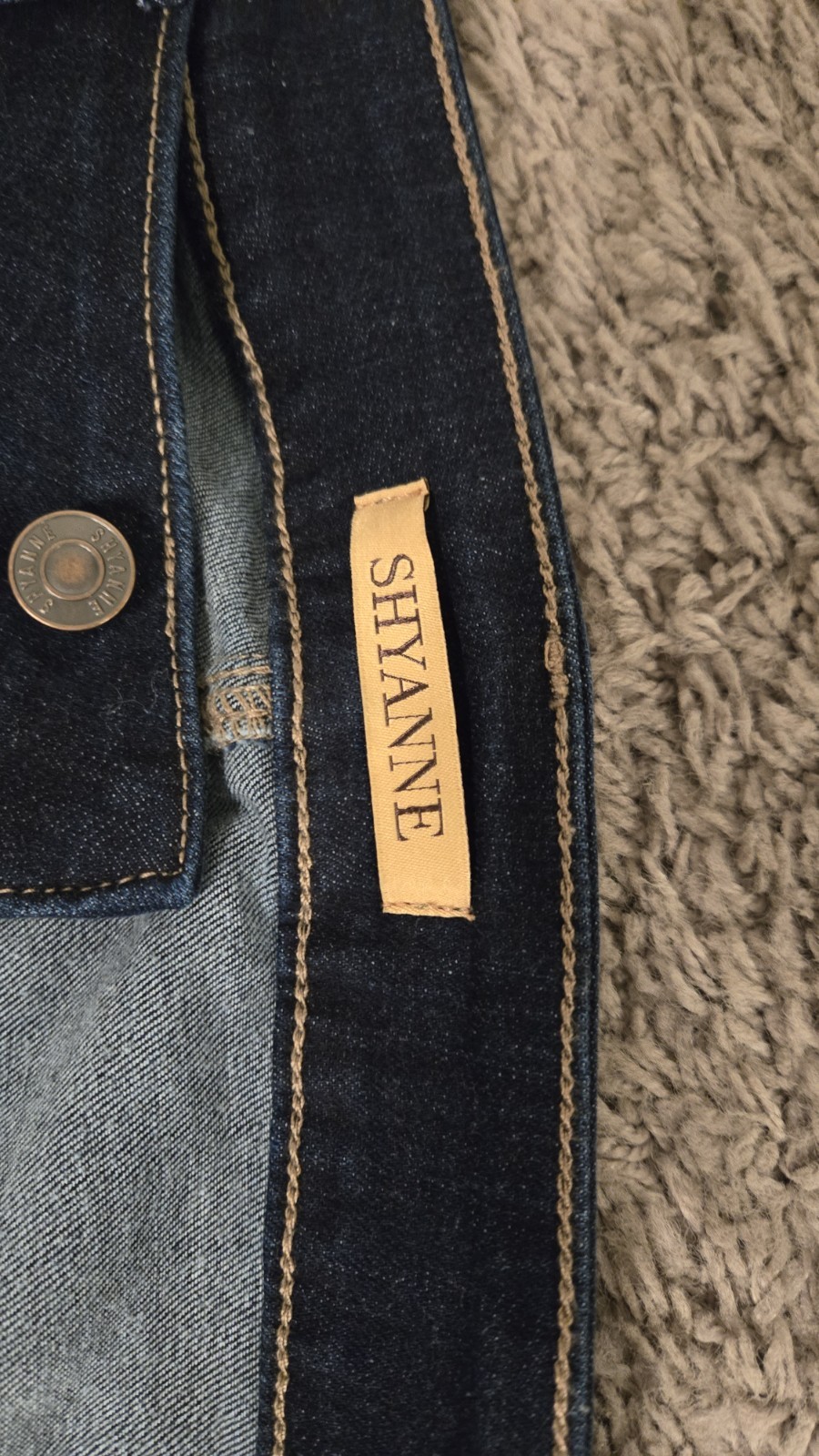 Shyanne Women’s Bootcut Dark Wash Stretch Mid Rise 5-Pocket Denim Jeans