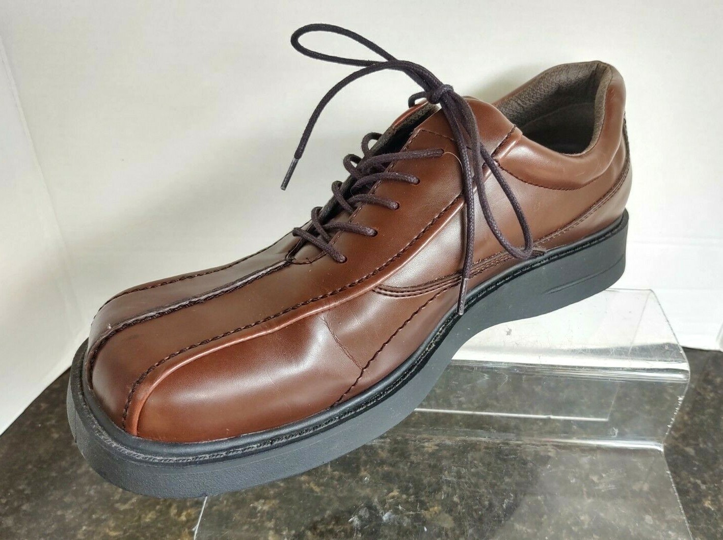 Phys Sci Mens Brown Lace Up Sz 12 Jimmy (all man made material) Casual Shoe