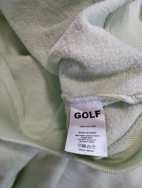 Golf Wang Tyler The Creator Embroidered Mint Green Hoodie Men’s Size Medium