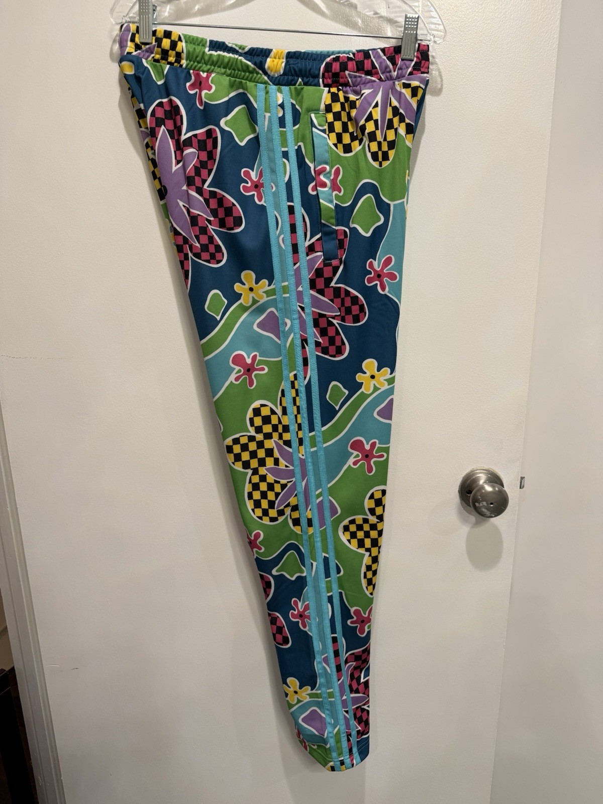 Jeremy Scott Adidas Psychedelic Floral Track Pants M